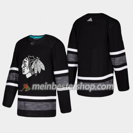 Chicago Blackhawks Blank 2019 All-Star Adidas Schwarz Trikot Authentic - Herren